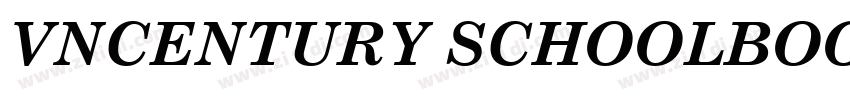 VnCentury Schoolboo字体转换
